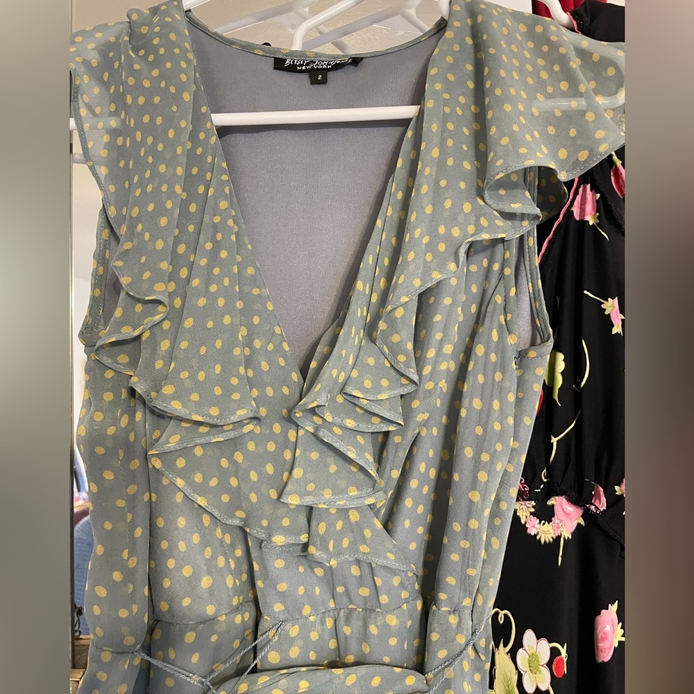 Betsey Johnson Vintage Silk Dress - Picture 9 of 10